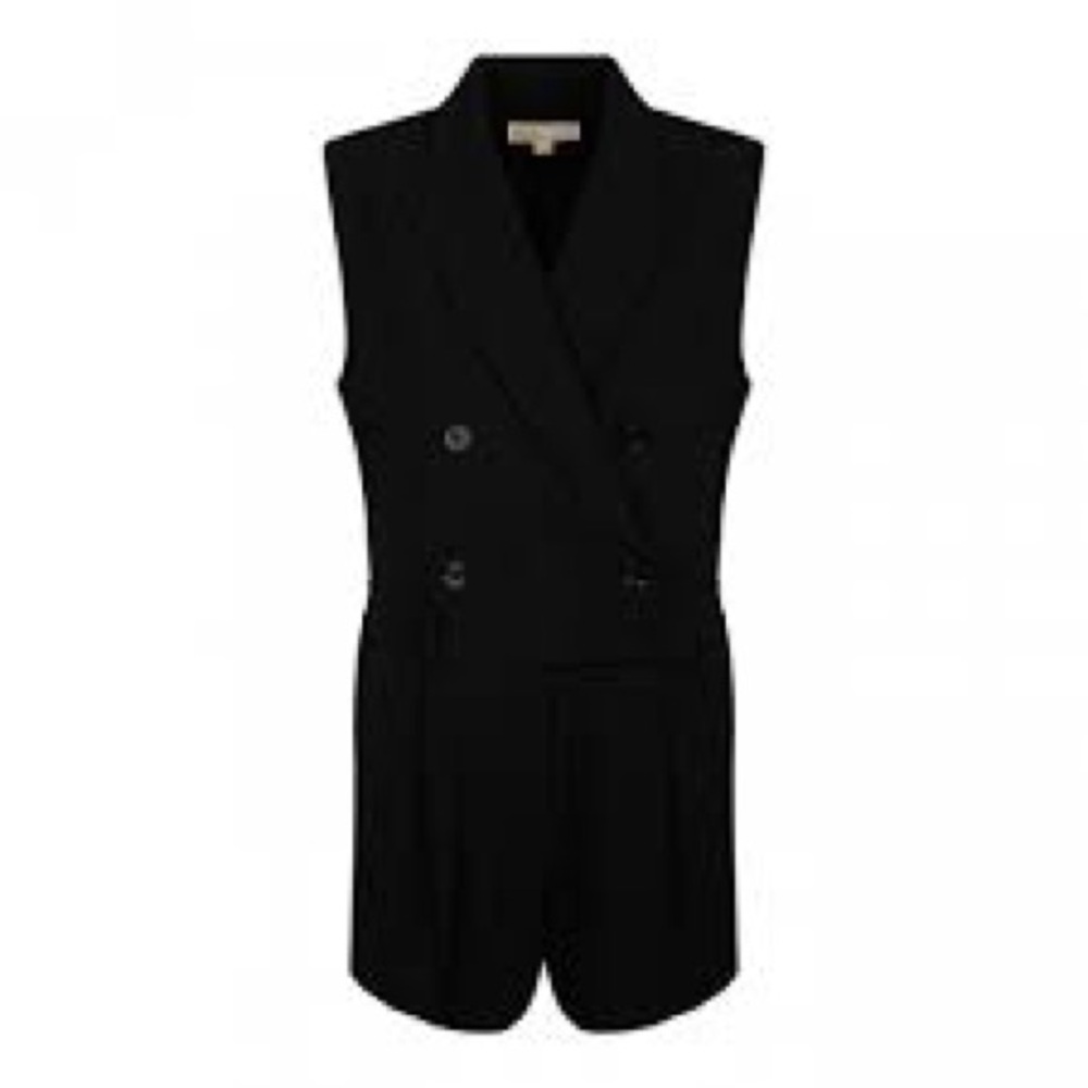 Michael Kors Black Tailored Jumpsuit Romper brand new never worn.